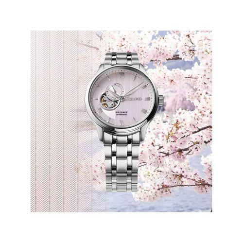 Seiko SSA465J Otomatik Çelik Gri Pembe 42 mm Erkek Kol Saati