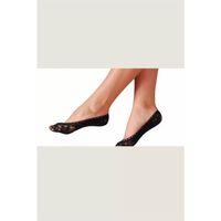 Vog Dantelli Subo Siyah Çorap