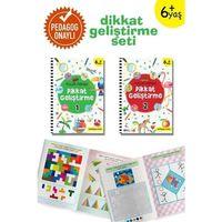 Küçük Dahiler Dikkat Geliştirme Seti - 6+ Yaş-2 Kitap Takım