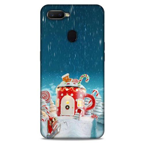 Oppo Ax7 Kılıf Snowix (13) Silikon Kap Kırmızı