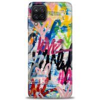 Samsung Galaxy M12 Kılıf HD Baskılı Kılıf - Lovee + Tam Ekran Koruyucu