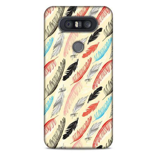 LG K41S - K51S Kılıf Desenli Özel Seri Tüyler (48) Bumper Kılıf