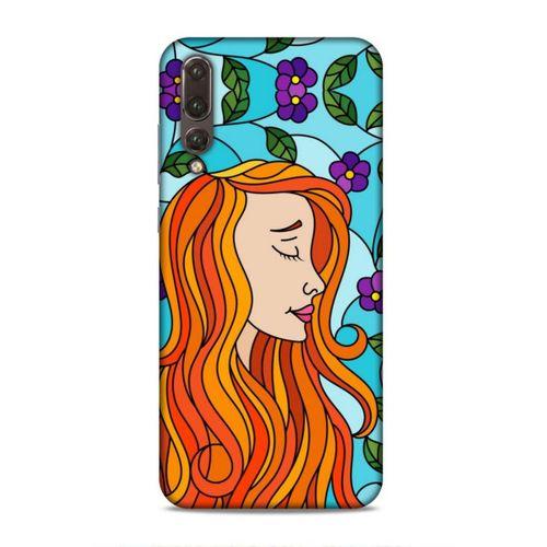 Huawei P20 Pro Uyumlu Kılıf Face'X 14 Lansman Kılıf Turuncu Saç