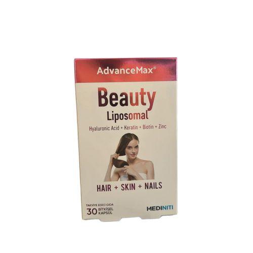Advancemax Advancemax Beauty Lipozomal Hyalüronik Asit Keratin Biotin Zn 30 Kapsül 8684375607556
