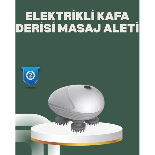 Derin Masaj Sağlayan Elektrikli Kafa Masaj Aleti