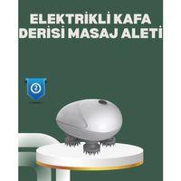 Derin Masaj Sağlayan Elektrikli Kafa Masaj Aleti