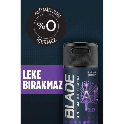 2 Adet Blade Artificial Intelligence 2.0 Deodorant 150mL