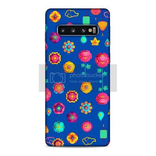 Origami Lacivert Xiaomi Redmi Note 7 Kılıf
