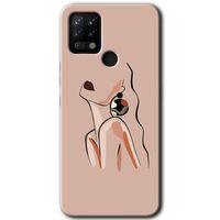 Tecno Pova Kılıf HD Desen Baskılı Arka Kapak - Çizim Silüet