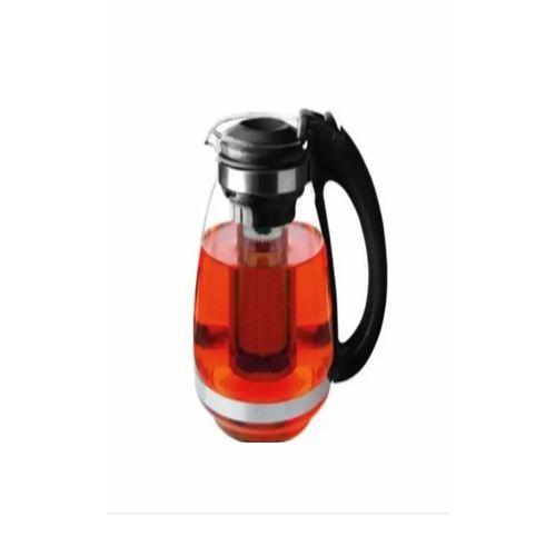 Çelik Süzgeçli Cam Çaycı Servis Demlik 1500 Ml. Royaleks-7488