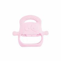 Pembe Bebek Silikon Diş Kaşıyıcı