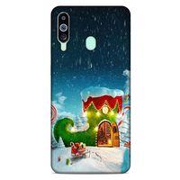 Samsung Galaxy M40 Kılıf Snowix (4) Koruma Kılıfı Yeşil Lacivert