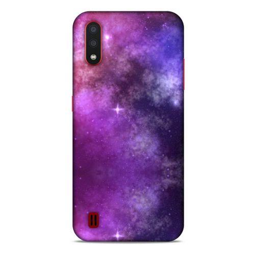 Samsung Galaxy A01 Uyumlu Kılıf Mor Delisi (17) Tasarım Kılıf Bulut