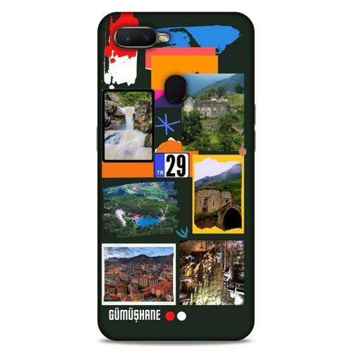 Lopard Oppo Ax7 Uyumlu Kılıf Şehirli ※ (29) Gümüşhane Arka Koruma Kılıfı