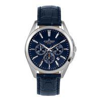 Jacques Lemans Derby JL.1-1945.1B Quartz Deri Koyu Mavi 10 ATM 42 mm Erkek Kol Saati