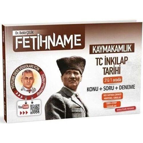 Kaymakamlık FETİHNAME TC İnkılap Tarihi Konu Soru Deneme 3 ü 1 Arada Bekir Çelik