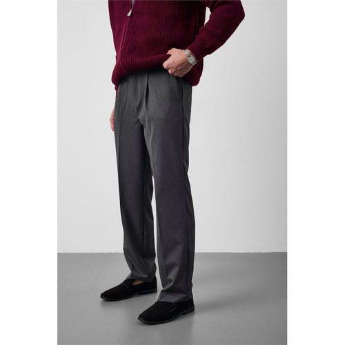Marlon Premium Regular Fit Kumaş Erkek Pantolon - Füme