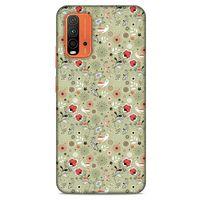 Lopard Xiaomi Redmi 9T Uyumlu Kılıf Botanix (61) Tam Koruma