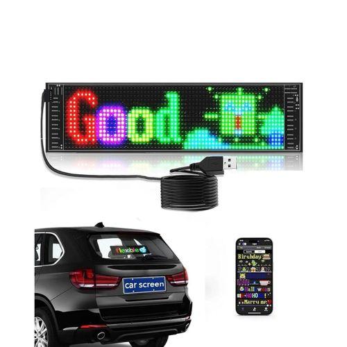 Rgb Led Yazı Paneli Telefon Kontrollü Kayan Yazı Animasyonlu Ekran