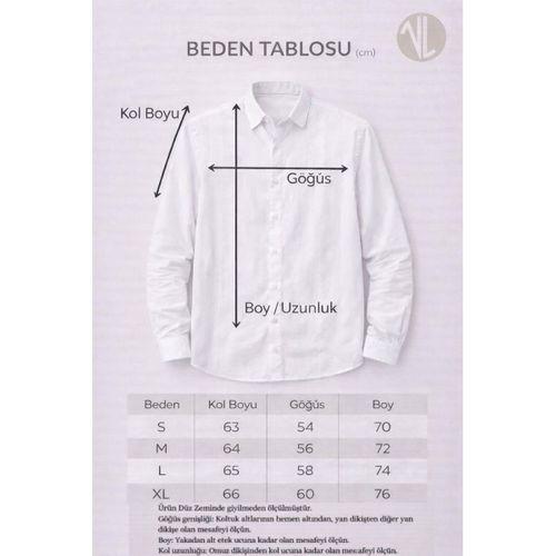 Proust Çizgili İnce Modal Kumaş Uzun Kollu Yazlık Erkek Gömlek - Lacivert