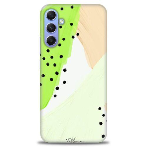 Samsung Galaxy A24 Kılıf HD Baskılı Kılıf - Fıstık Yeşili + Tam Ekran Koruyucu