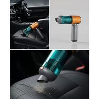 Araç İçin El Tipi Süpürge Güçlü Motor Ve Uzun Pil Ömrü