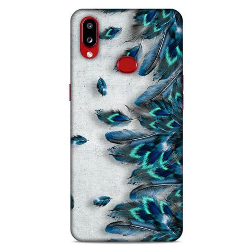 Samsung Galaxy A10s Kılıf Desenli Özel Seri Tüyler (41) Tank Kılıf