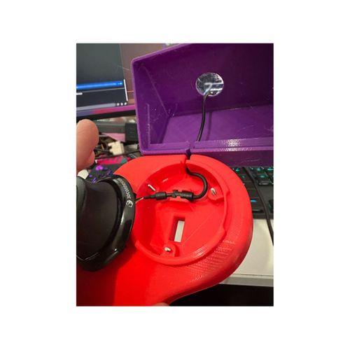 Remix Spacemouse El Desteği ile Stream Deck Montajı, Base Olmadan (Bu ürün Sadece Plastik parçadır - Almadan Önce Soru Sorabilirsiniz)