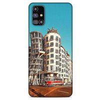 Samsung Galaxy M31s Kılıf Dünya Mimarisi (35) Fit Design Kılıf The Dancing House Çekya