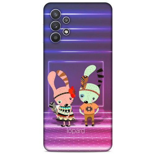 Lopard Samsung Galaxy A32 Uyumlu Kılıf FunnyMax (4) Koruma Kılıfı
