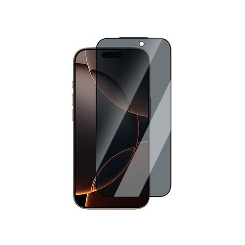 Apple iPhone 15 CaseWorld Applicator Serisi 2.5D Eyesafe Mavi Işık Teknolojili 0.33mm Privacy Temperli Cam Ekran Koruyucu + Uygulama Aparatı