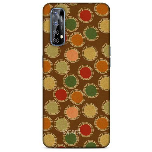 Huawei P Smart 2021 Kılıf Pastel Renkler (43) Thin Fit Kılıf Kahve Yeşil