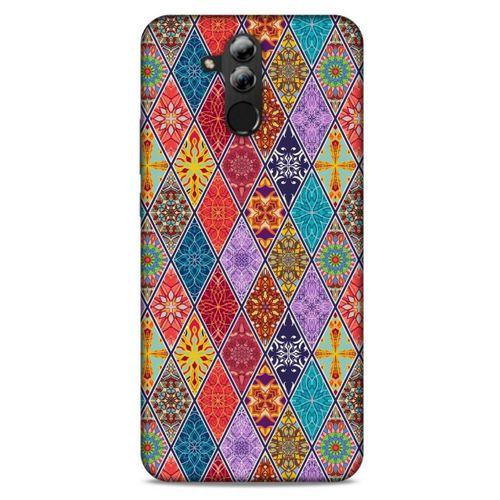 Ethnic Culture (4) Huawei Mate 20 Lite Kılıf Silikon Kapak Desenli