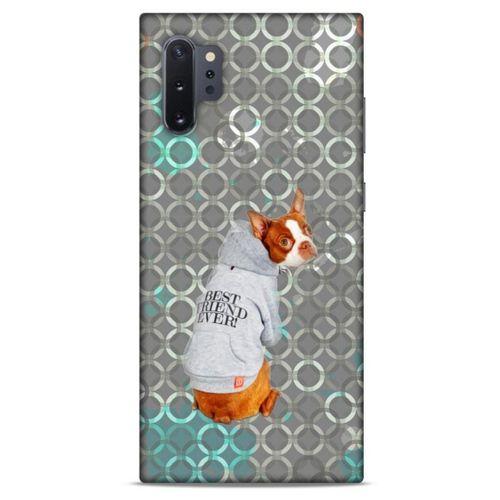 Samsung Galaxy Note 10 Plus Kılıf Köpek Kıyafetleri (44) Tough Armor Kılıf Boston Terrier Eşofman