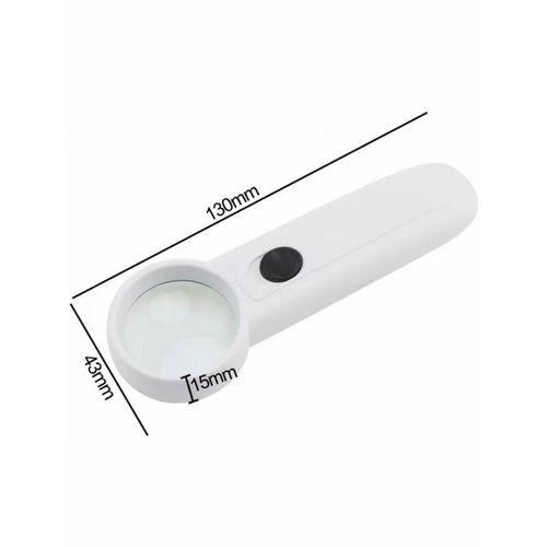 15x Çok Fonksiyonlu 2 Led Işıklı Taşınabilir El Büyüteç