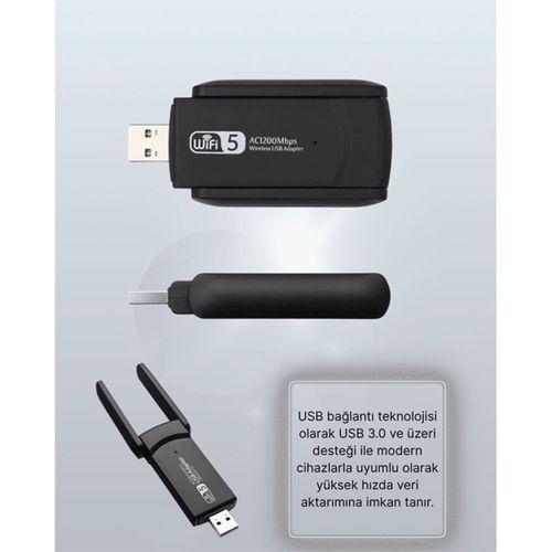 Usb Wifi Adaptör – 1200 Mbps Hız
