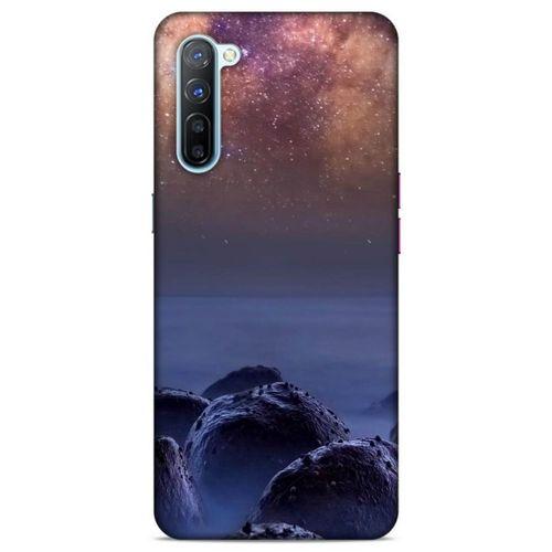 Lopard Oppo Reno 3 Uyumlu Kılıf Gece'S (26) Tpu Silikon Kılıf Bordo