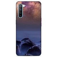 Lopard Oppo Reno 3 Uyumlu Kılıf Gece'S (26) Tpu Silikon Kılıf Bordo