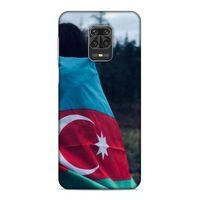 Xiaomi Redmi Note 9S Uyumlu Kılıf Azarbaijan (38) Neo Hybrid Kılıf Bayrak Kadın