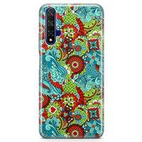 Honor View 20 Kılıf Cam Motifleri Arka Kapak Koruma Desenli Full Koruyucu