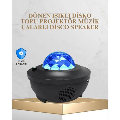 Bluetooth & Usb Müzik Çalar Gece Lambası – 50 m² Kapsama, Uzaktan Kumanda