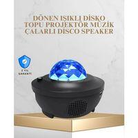 Bluetooth & Usb Müzik Çalar Gece Lambası – 50 m² Kapsama, Uzaktan Kumanda