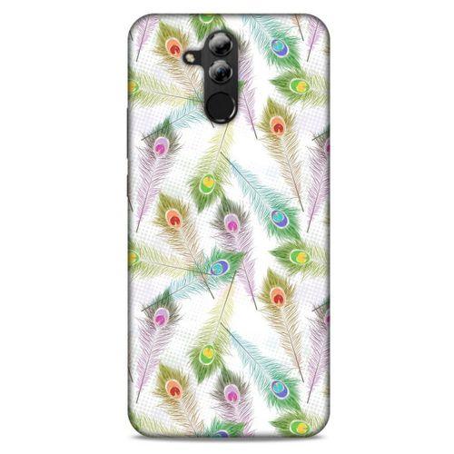 Huawei Mate 20 Lite Kılıf Desenli Özel Seri Tüyler (23) Ultra Koruma Kılıfı