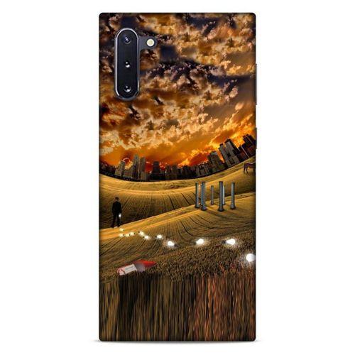 Lopard Samsung Galaxy Note 10 Uyumlu Kılıf Manipülasyon ☻ (24) Darbe Emici Kılıf Desenli