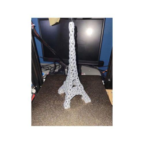 Eyfel Kulesi Voronoi (Bu ürün Sadece Plastik parçadır - Almadan Önce Soru Sorabilirsiniz)