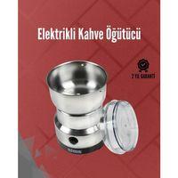 Paslanmaz Çelik Elektrikli Kahve Değirmeni | Sessiz, Hızlı, Çok Amaçlı Öğütücü (200w)
