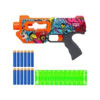 Desenli 12'li Dart Atan Tabanca Oyuncak