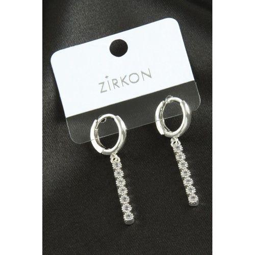 Çubuk Zirkon Taşlı Küpe