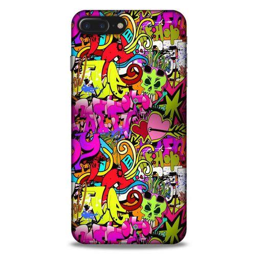 Graffitix (6) Desenli Silikon Kapak Apple Iphone 7 Plus Kılıf