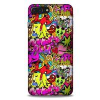 Graffitix (6) Desenli Silikon Kapak Apple Iphone 7 Plus Kılıf